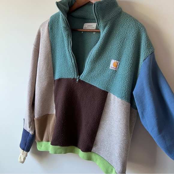 Rework Patchwork Quarter Zip - Picture 6 of 6